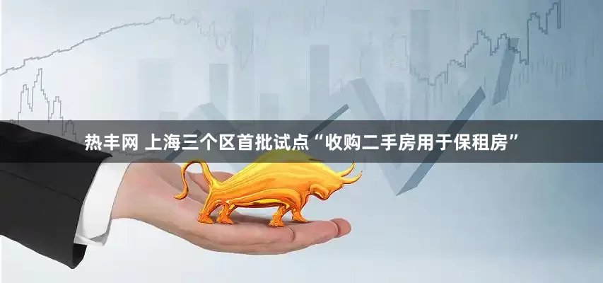 热丰网 上海三个区首批试点“收购二手房用于保租房”
